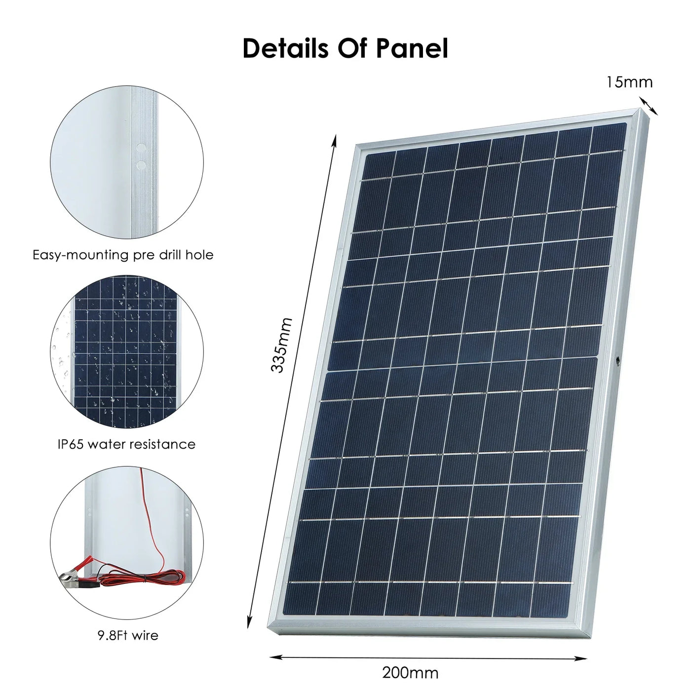 300W/600W Solar Panel 12V Photovoltaic Power Bank Kit 100A Controller Solar Plate for Home/Camping/Rv/Car Fast Battery Charger