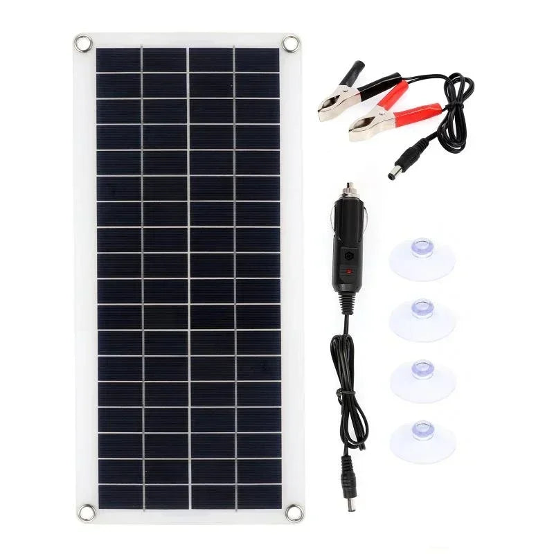 1000W Solar Panel 12V Solar Cell with 60A 100A Controller Solar Charge for Phone RV Car MP3 PAD Charger Outdoor Battery Supply