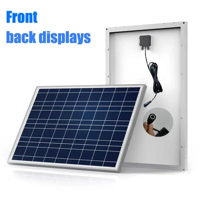 500W/1000W 12V Photovoltaic Solar Panel Power Bank Kit 100A Controller Solar Plate for Home/Camping/Rv/Car Fast Battery Charger